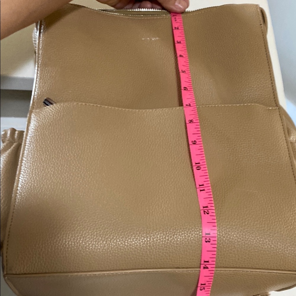 Tan Pixie Mood Leather Backpack - image 2